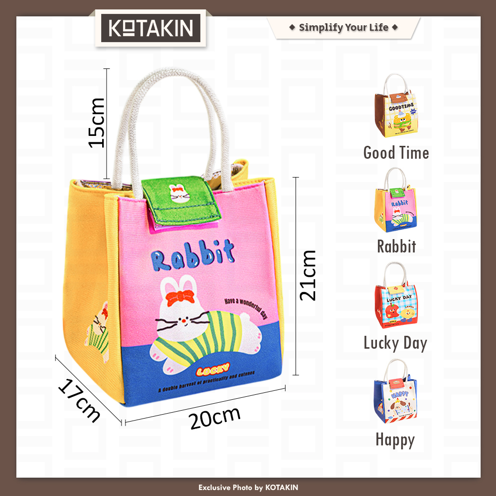 Lunch Bag Tas Bekal Thermal Aluminium Foil